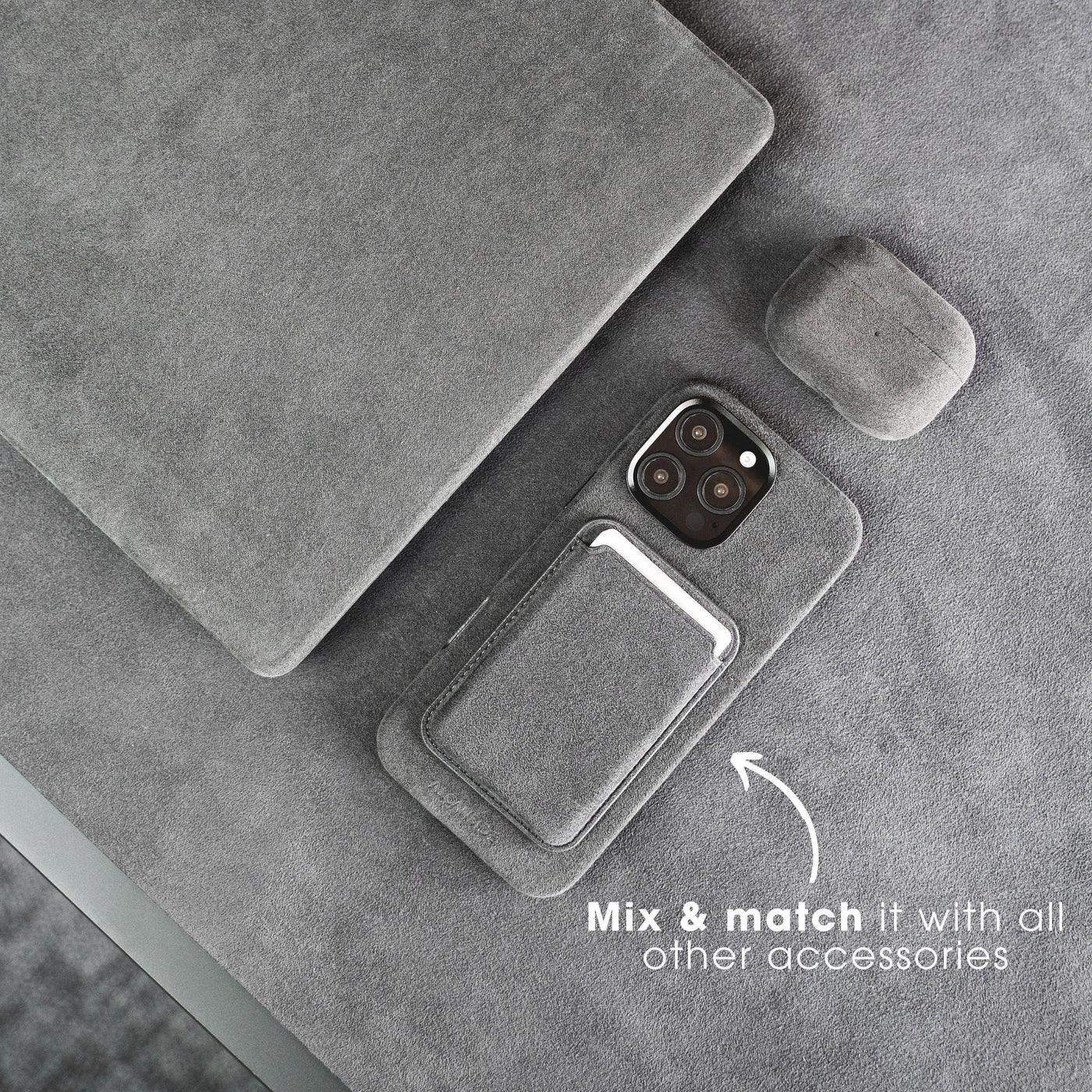 iPhone 16 Pro Max - Alcantara Case - Midnight Black