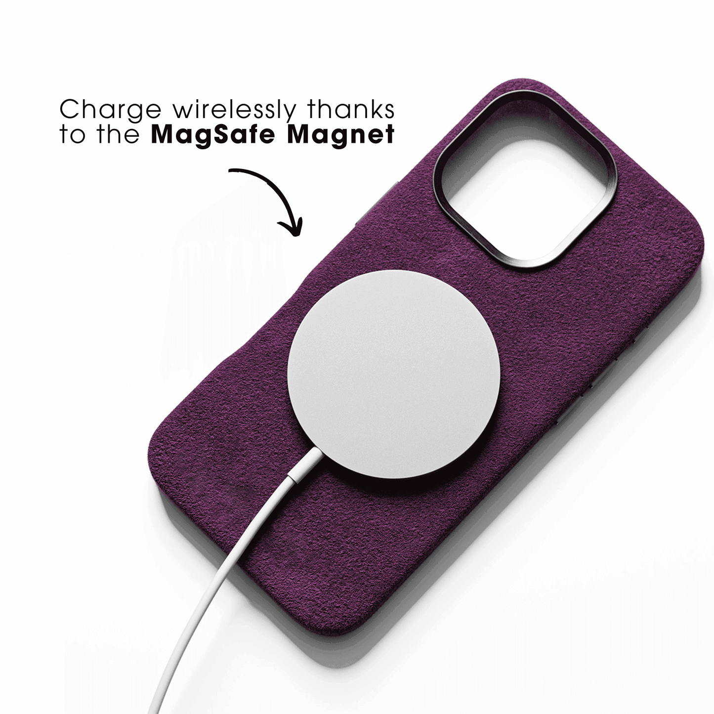 iPhone 16 Pro Max - Alcantara Case - Purple Haze