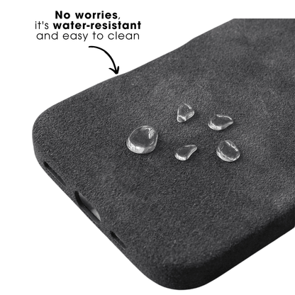 iPhone 16 Pro Max - Alcantara Case - Midnight Black