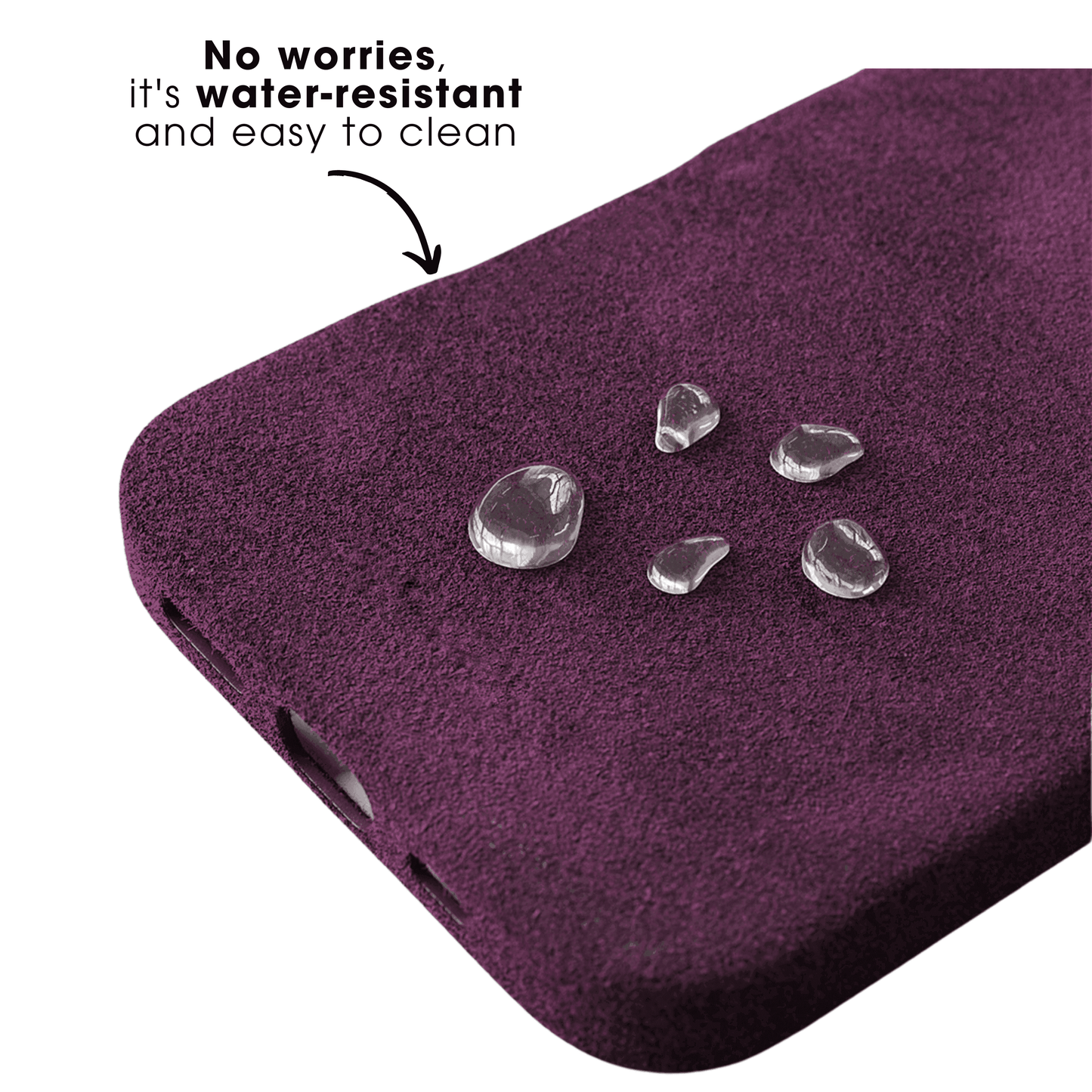 iPhone 16 Pro Max - Alcantara Case - Purple Haze