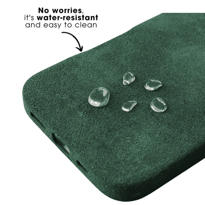 iPhone 16 Pro Max - Alcantara Case- Eclipse Green