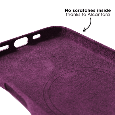 iPhone 16 Pro Max - Alcantara Case - Purple Haze
