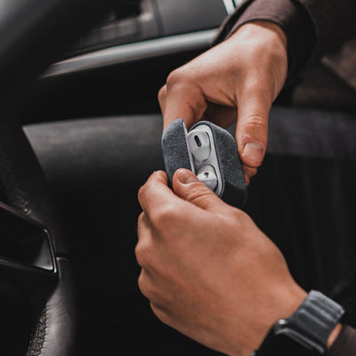 AirPods Pro Alcantara Case - Midnight Black