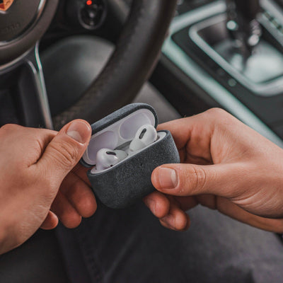 AirPods Pro Alcantara Case - Midnight Black