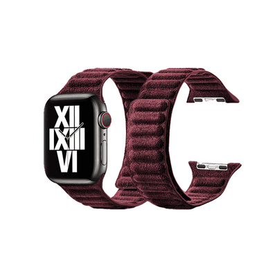 Alcantara Apple Watch Band - Deep Ocean