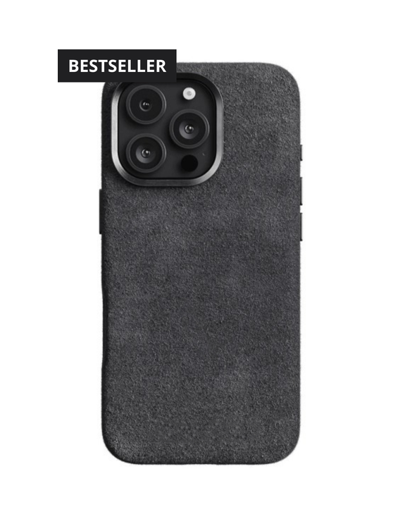 iPhone 16 Pro Max - Alcantara Case - Midnight Black