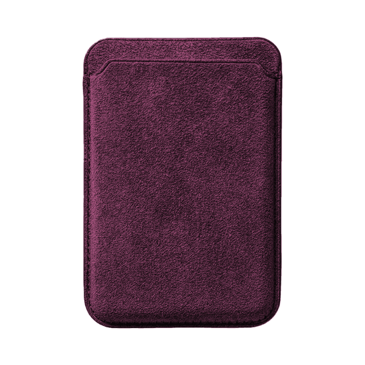 Alcantara MagSafe Wallet - Purple Haze