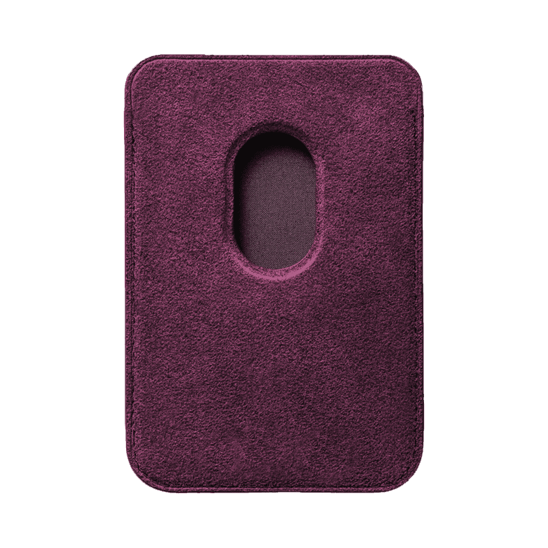 Alcantara MagSafe Wallet - Purple Haze