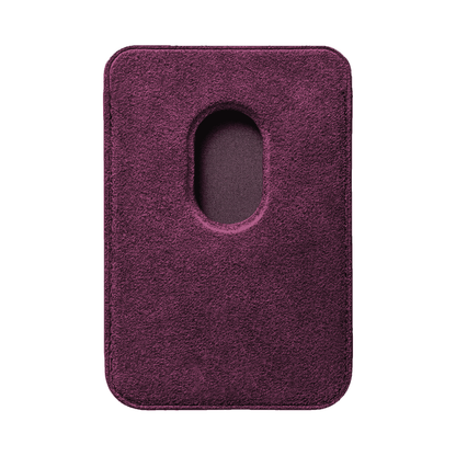 Alcantara MagSafe Wallet - Purple Haze