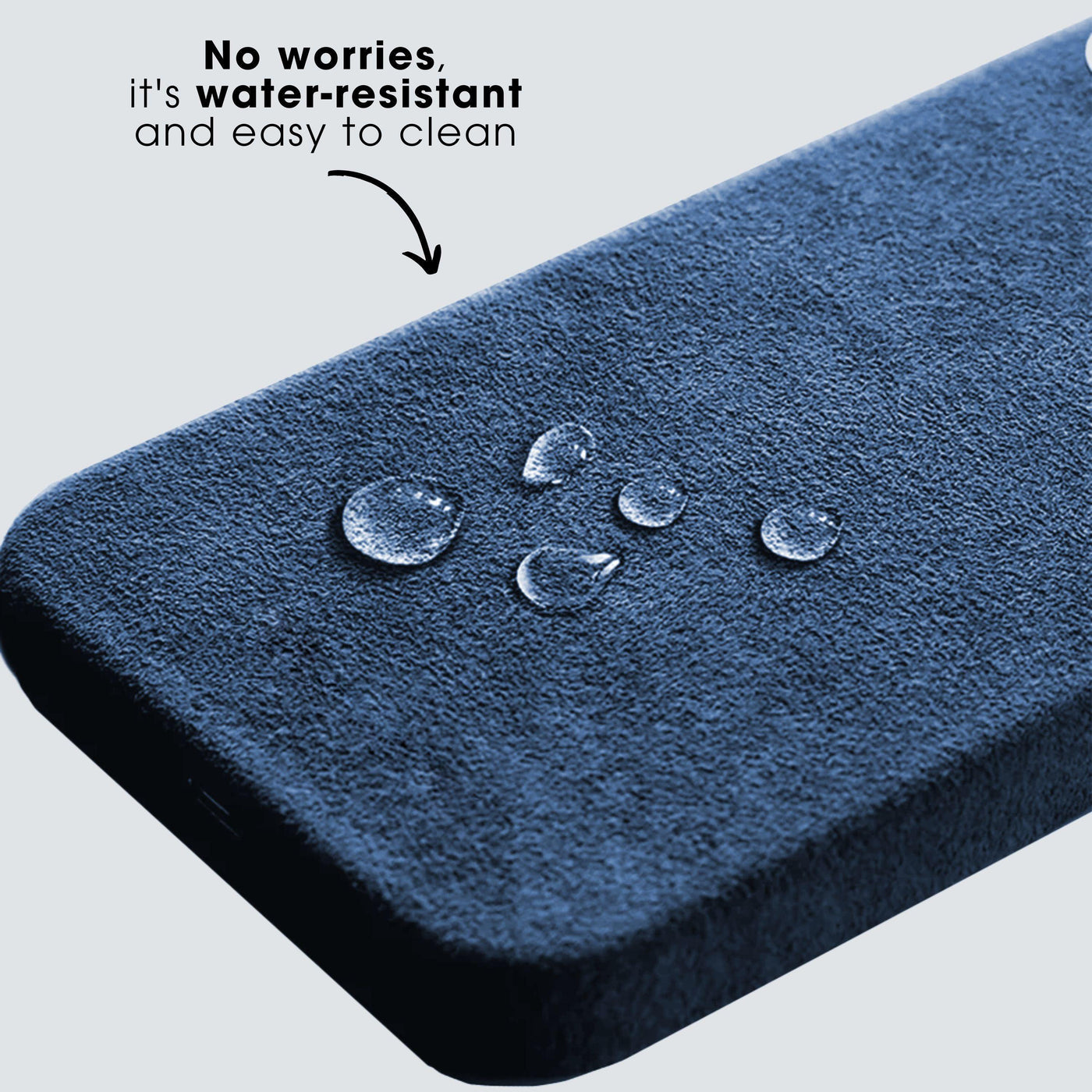 iPhone 15 Pro - Alcantara Case - Deep Ocean