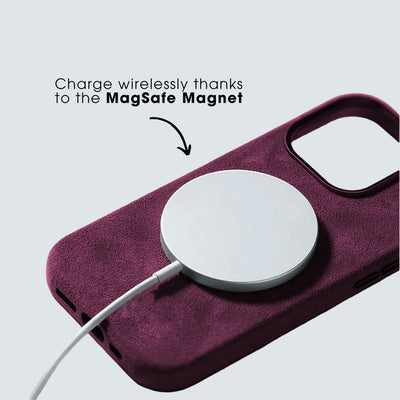 iPhone 15 Pro Max - Alcantara Case - Purple Haze