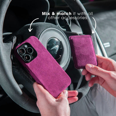 iPhone 15 Pro Max - Alcantara Case - Purple Haze