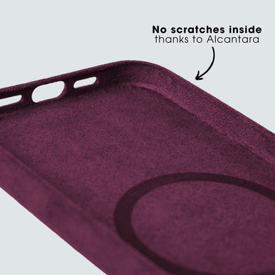 iPhone 15 Pro Max - Alcantara Case - Purple Haze
