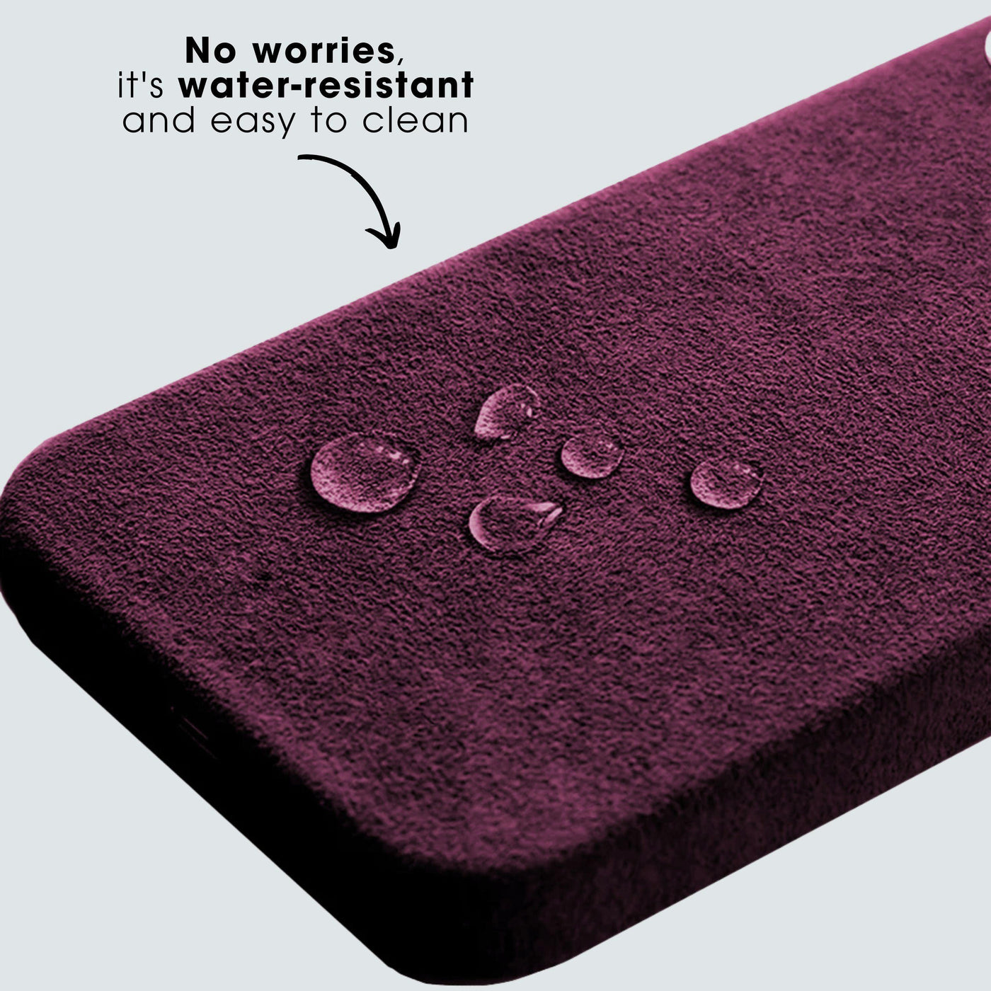 iPhone 15 Pro Max - Alcantara Case - Purple Haze