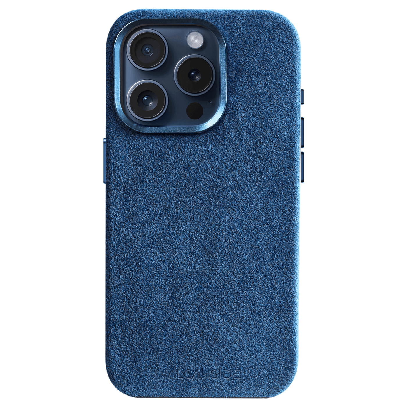 iPhone 15 Pro - Alcantara Case - Deep Ocean