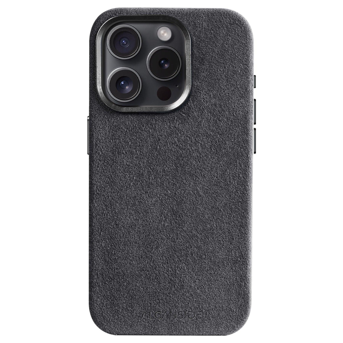 iPhone 15 Pro Max - Alcantara Case - Midnight Black