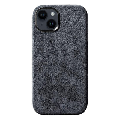 iPhone 14 - Alcantara Case- Eclipse Green